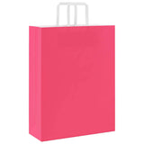 Paper Bags 250 pcs with Handles Pink 32x12x42 cm 4101900