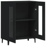 Sideboard Black 69.5x34x90 cm Engineered Wood 833048
