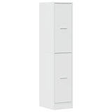 Apothecary Cabinet High Gloss White 30x41x144.5 cm Engineered Wood 855529