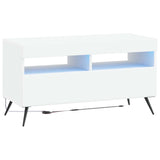 LED TV Cabinet White Engineered Wood 897655