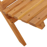 Garden Chairs 2 pcs Grey Solid Wood Acacia and Polypropylene 367688
