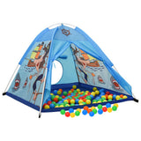 Children Play Tent with 250 Balls Blue 120x120x90 cm 3107742