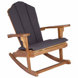 Garden Adirondack Rocking Chair Natural 100% Polyester 42041360