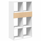Book Cabinet White 66x31x112 cm Engineered Wood 860301