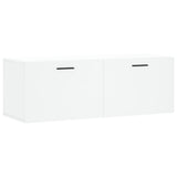 Wall Cabinet White 100x36.5x35 cm Engineered Wood 830148