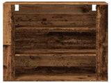 Wall Cabinet Old Wood 80x33x80 cm Engineered Wood 857087
