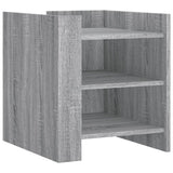 Bedside Cabinet Grey Sonoma 45x50x50 cm Engineered Wood 848295