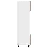 Microwave Cabinet Lyon Old Wood 60x57x207 cm Engineered Wood 856128