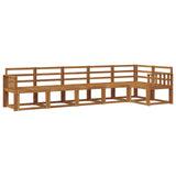 Outdoor Sofa Set 6 pcs Natural Solid Acacia Wood 3366457
