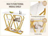 Console table - 120 x 29.5 x 80 cm - Dining & kitchen table, balcony table - Wooden table N639P383124W
