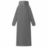 Blanket Hoodie Dark Grey L Fleece and Flannel 42017192
