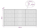 Gabion with 5 mm Wire and 10x10 cm Mesh 300x30x200 cm 3465168