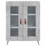 Highboard Concrete Grey 69,5x34x180 cm Engineered Wood 3199597
