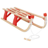Folding Sledge Wood 110 cm 93696