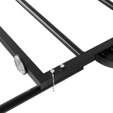 Bike Trailer Black 126x63x34 cm Iron 94205