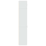 Slim Storage Cabinet White 50x42.5x225 cm Engineered Wood 3281301