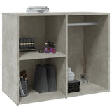 Dressing Cabinet Concrete Grey Engineered Wood Medium 808850