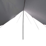 Camping Tarp Grey and Orange 460x305x210 cm Waterproof 94687