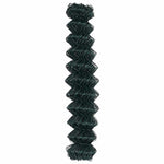 Chain Link Fence Green 10 x 1 m Steel 42004773