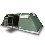 Family Tent Tunnel 8-Person Green Waterproof 94616