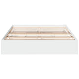 Bed Frame with Drawers without Mattress White 160x200 cm 3280643