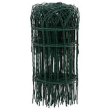 Garden Border Fence Powder-coated Iron 25x0.4 m 141072