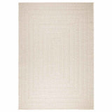 Rug ZIZUR Cream 200x290 cm Jute Look Indoor and Outdoor 4010368