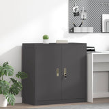 Storage Cabinet Black 90 x 40 x 90 cm Steel 891640