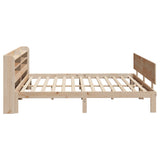 Bed Frame with Headboard without Mattress 180x200 cm Super King 3306833