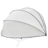 Pool Dome Folding Manual Grey and Orange 546 x 516 x 250 cm 42001128
