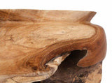 Fruit Bowl JEPARA Teak Brown 35 cm Solid Teak Wood 42010346