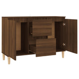 Sideboard Brown Oak 103.5x35x70 cm Engineered Wood 815164