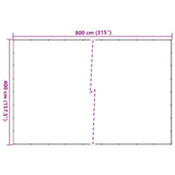 145004 Container Net HDPE 4x8 m Black