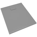 Shower Base Tray SMC Grey 100x80 cm 148935
