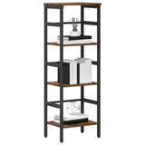 Bookshelf Smoked Oak 40 x 29.5 x 115 cm Engineered Wood 883906