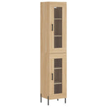 Highboard Sonoma Oak 34.5x34x180 cm Engineered Wood 3199436