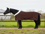 Horse Blanket Full Dark Brown 165 cm Polar fleece 42013346