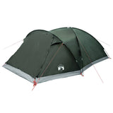 Cabin Tent with Roof Army green 8-Person Polyester and Steel 42028590