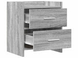 Bedside Tables Grey Sonoma 40 x 30 x 60 cm Engineered Wood 8010973