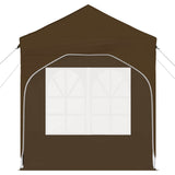 Pop-up Party Tent 192 x 192 x 245 cm Taupe 42019828