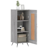 Sideboard Grey Sonoma 34.5x34x90 cm Engineered Wood 830418