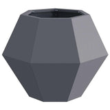 Planter 2 pcs Anthracite 50 x 50 x 40 cm Steel 884057