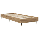 Bed Frame Artisian Oak 80 x 200 cm Engineered Wood 8009057