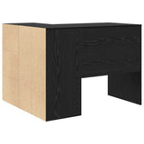 Corner Desk with Drawer Black Oak 102 x 88 x 75 cm 3337274
