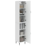 Cabinet Set 2 pcs High Gloss White 33 x 34.5 x 89.5 cm 3416632