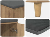 Hall Bench Artisan Oak 100 x 38 x 46 cm 891543