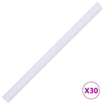 ZNTS Garden Privacy Screen PVC 70x0.19 m White 147859