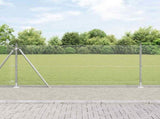Welded Wire Fence with Concrete Base 10 x 0.8 m 3352278