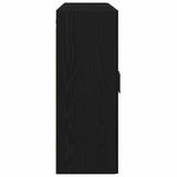 Wall-mounted Cabinet 2 pcs Black oak 160 x 34 x 90 cm 3333107