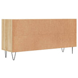 TV Cabinet Sonoma Oak 103.5x30x50 cm Engineered Wood 826991